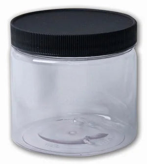 Clear Plastic Jars with Lid