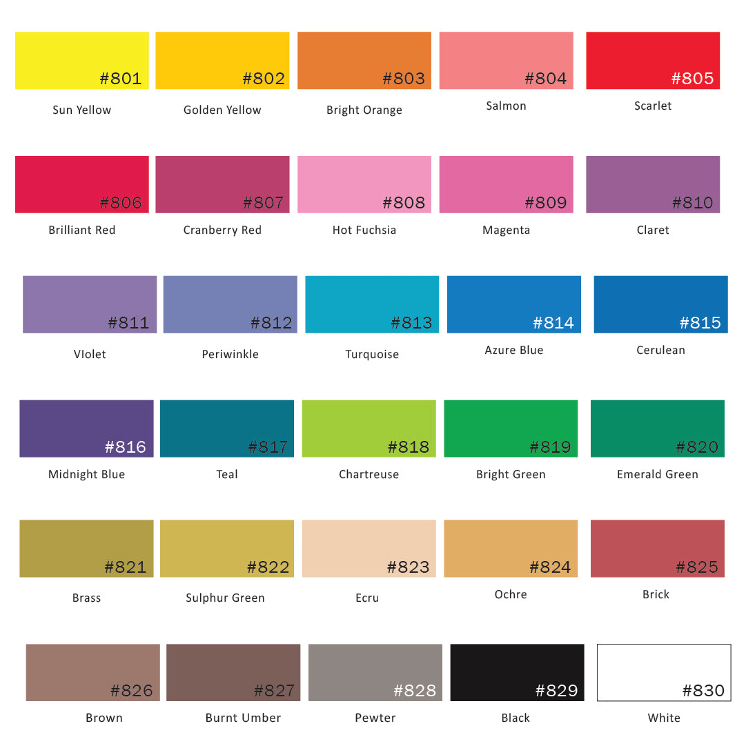 Dye-Na-Flow Class Pack - 30 Color Set, 2.25 Oz
