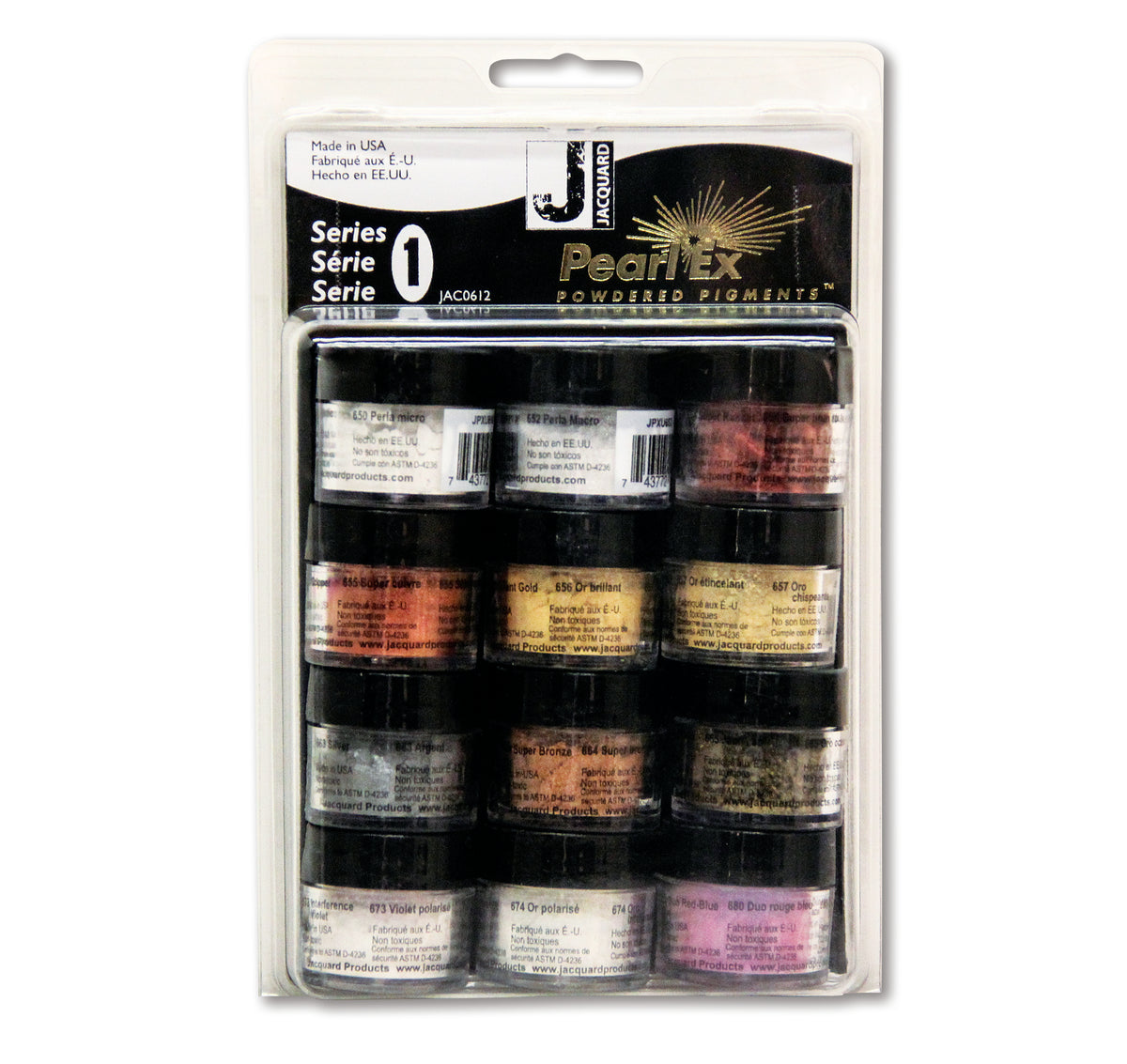 Pearl Ex Series 1 - 12 Color Set, 3 g