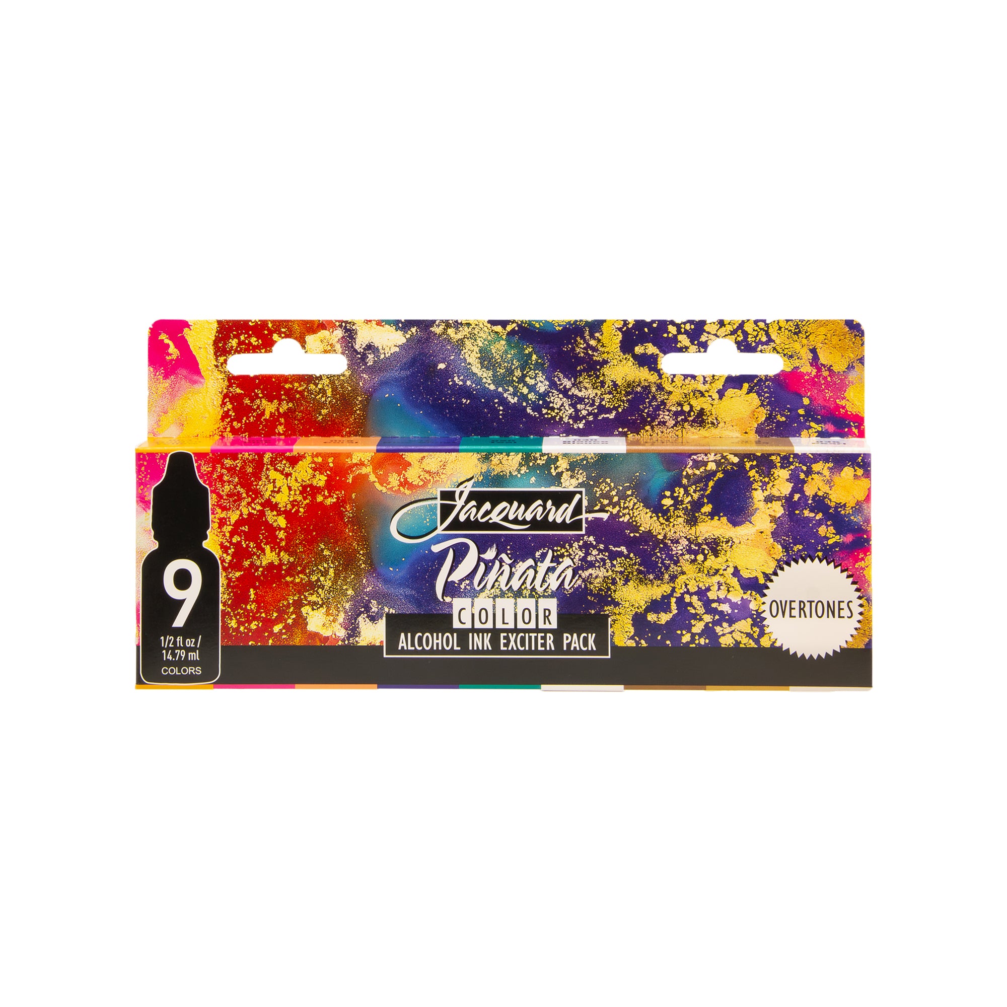 Piñata Colors Alcohol Ink Overtones - 9 Color Set, .5 Oz