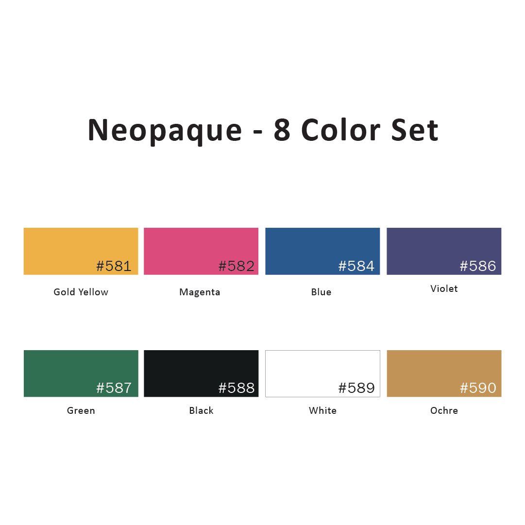 Neopaque - 8 Color Set, 2.25 Oz