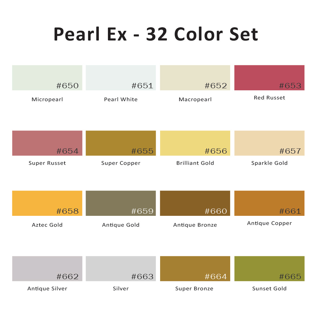Pearl Ex - 32 Color Set, 3 g