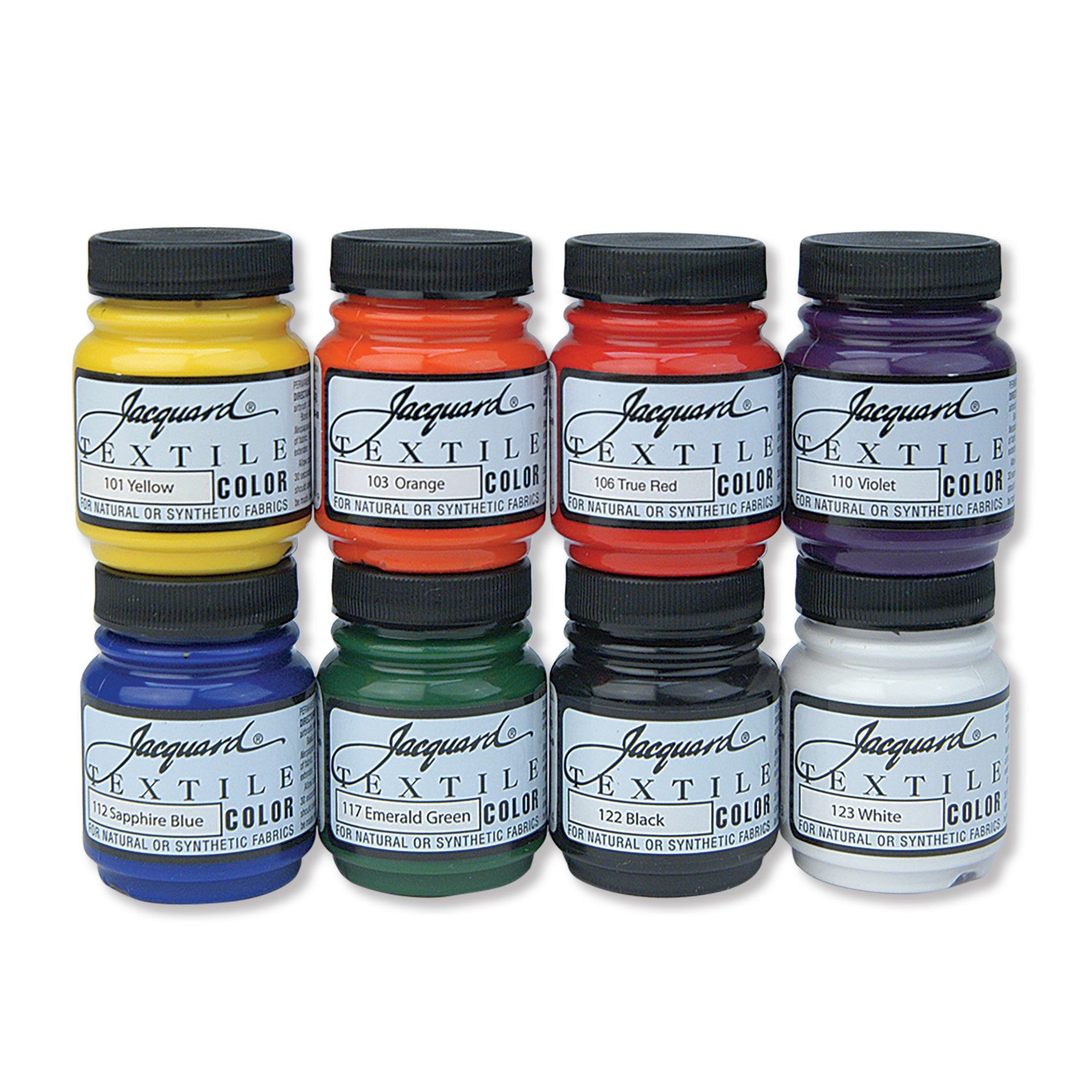 Textile Color Primary/Secondary 8-Color Set