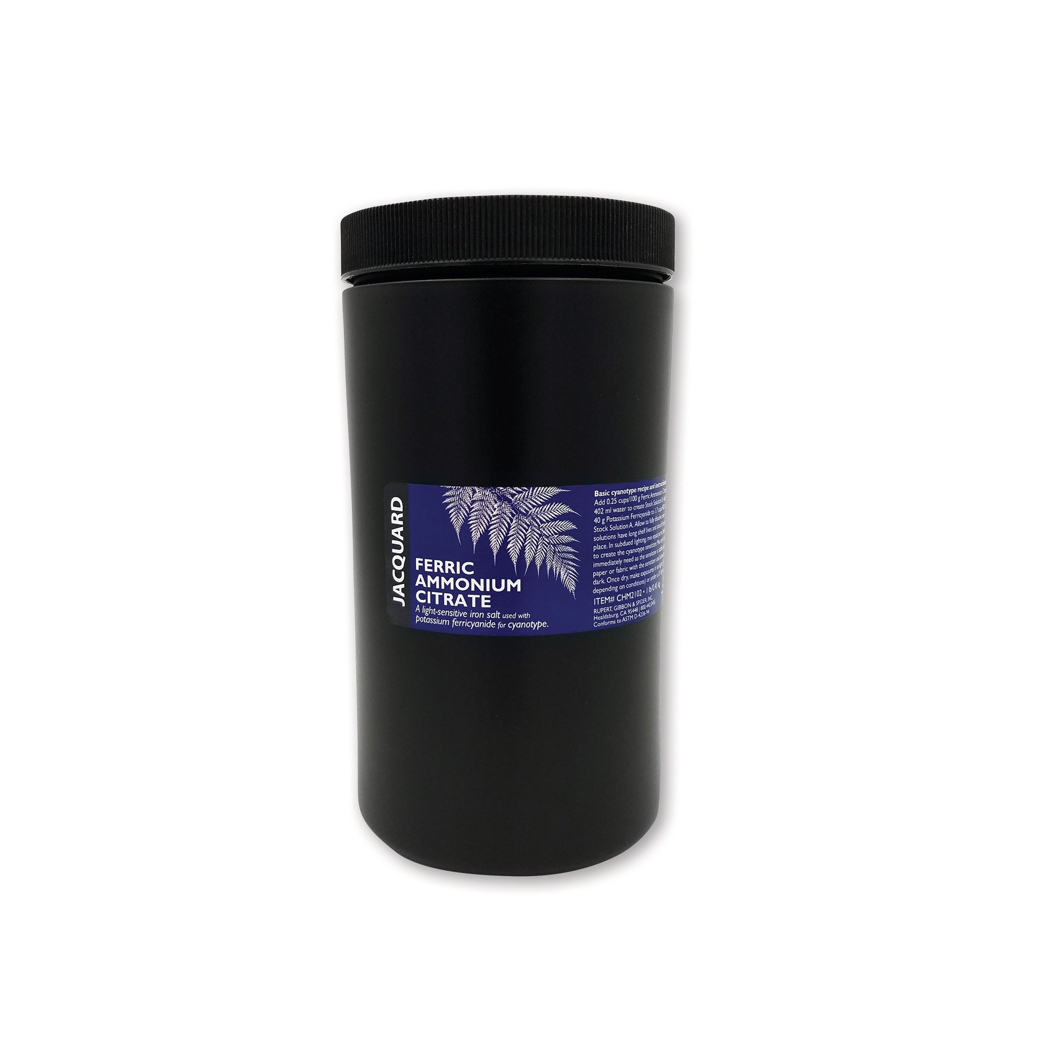 Cyanotype Chemistry - Ferric Ammonium Citrate