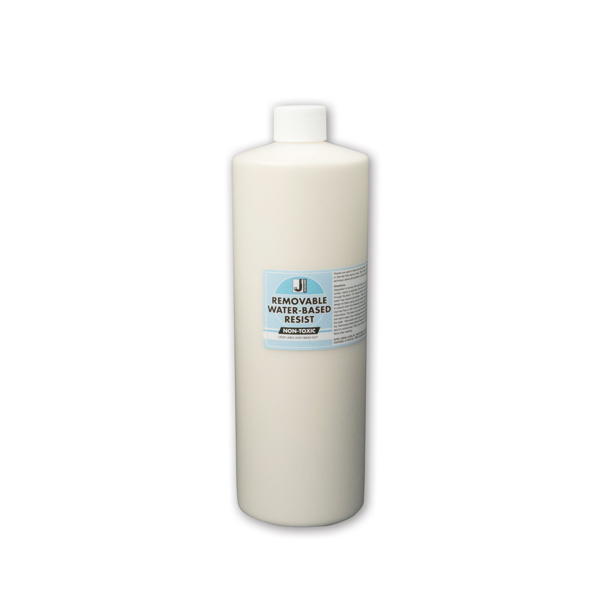 Removable Water-Based Resist