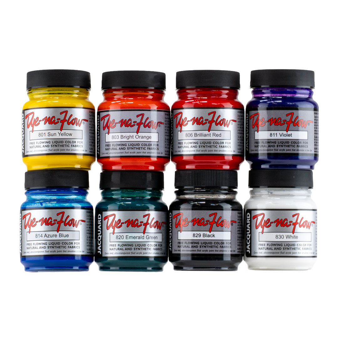 Dye-Na-Flow - 8 Color Set, 2.25 oz
