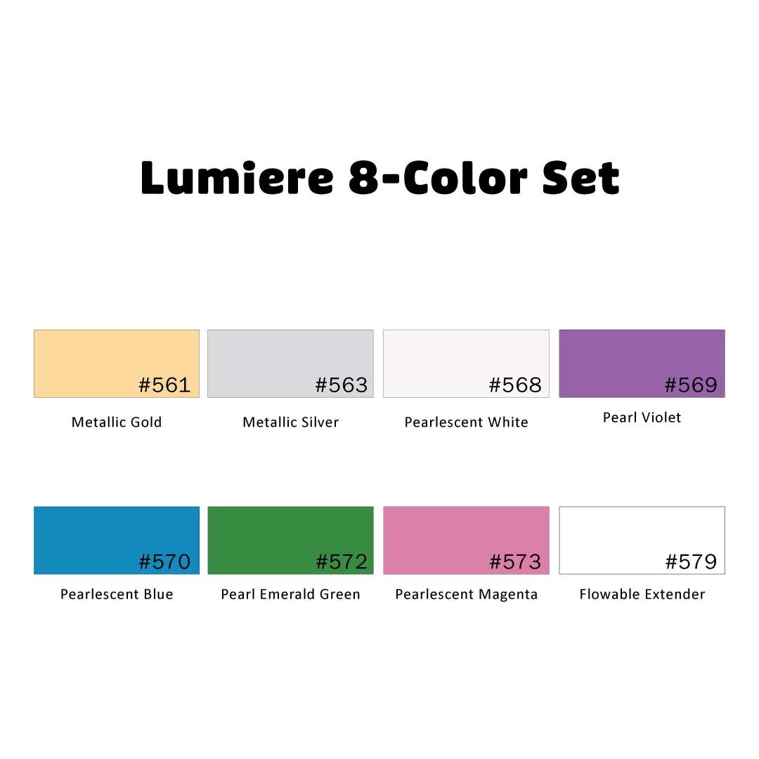 Lumiere 8-Color Set (2.25 oz)