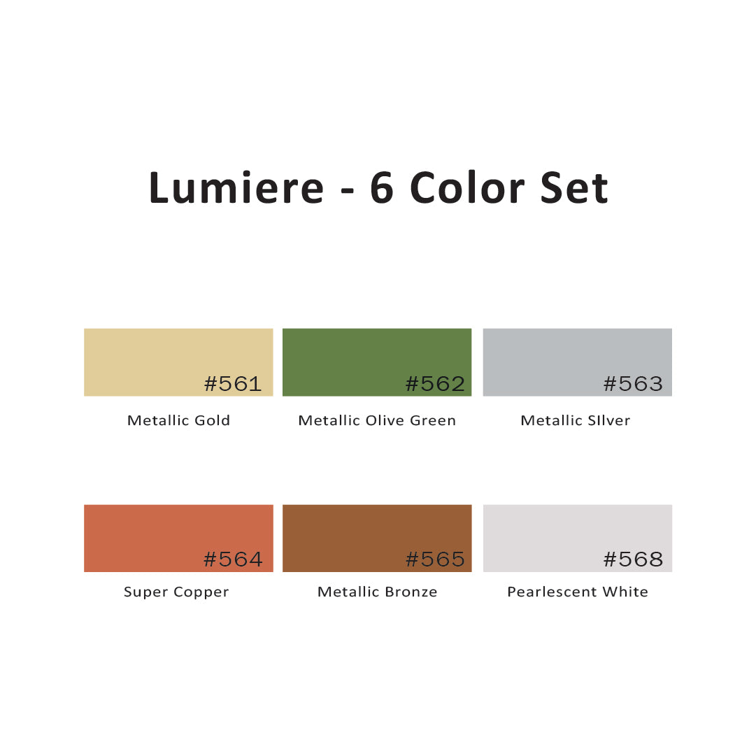Lumiere - 6 Color Set, 2.25 Oz