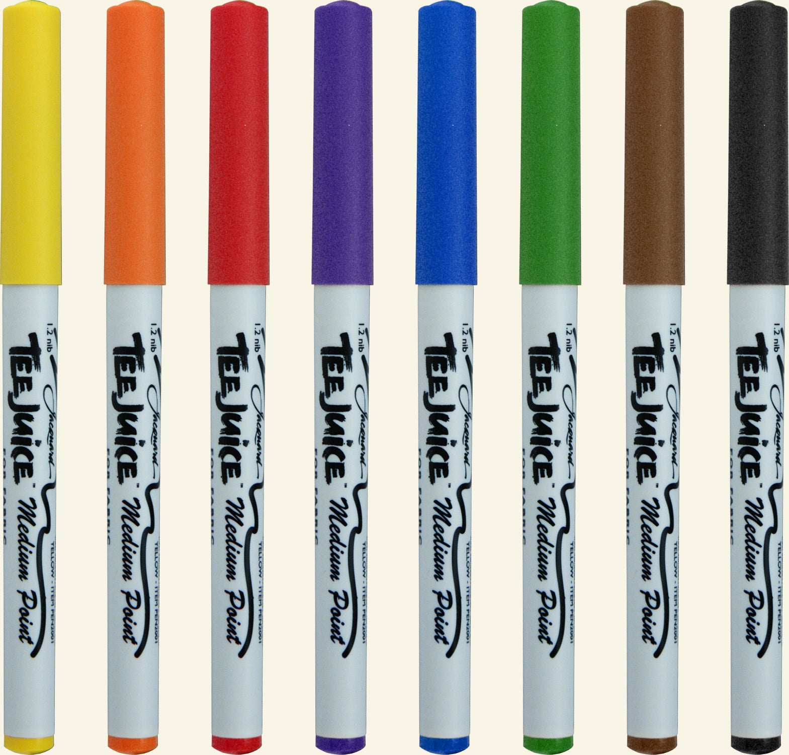 Tee Juice Fabric Art Markers - MEDIUM Point