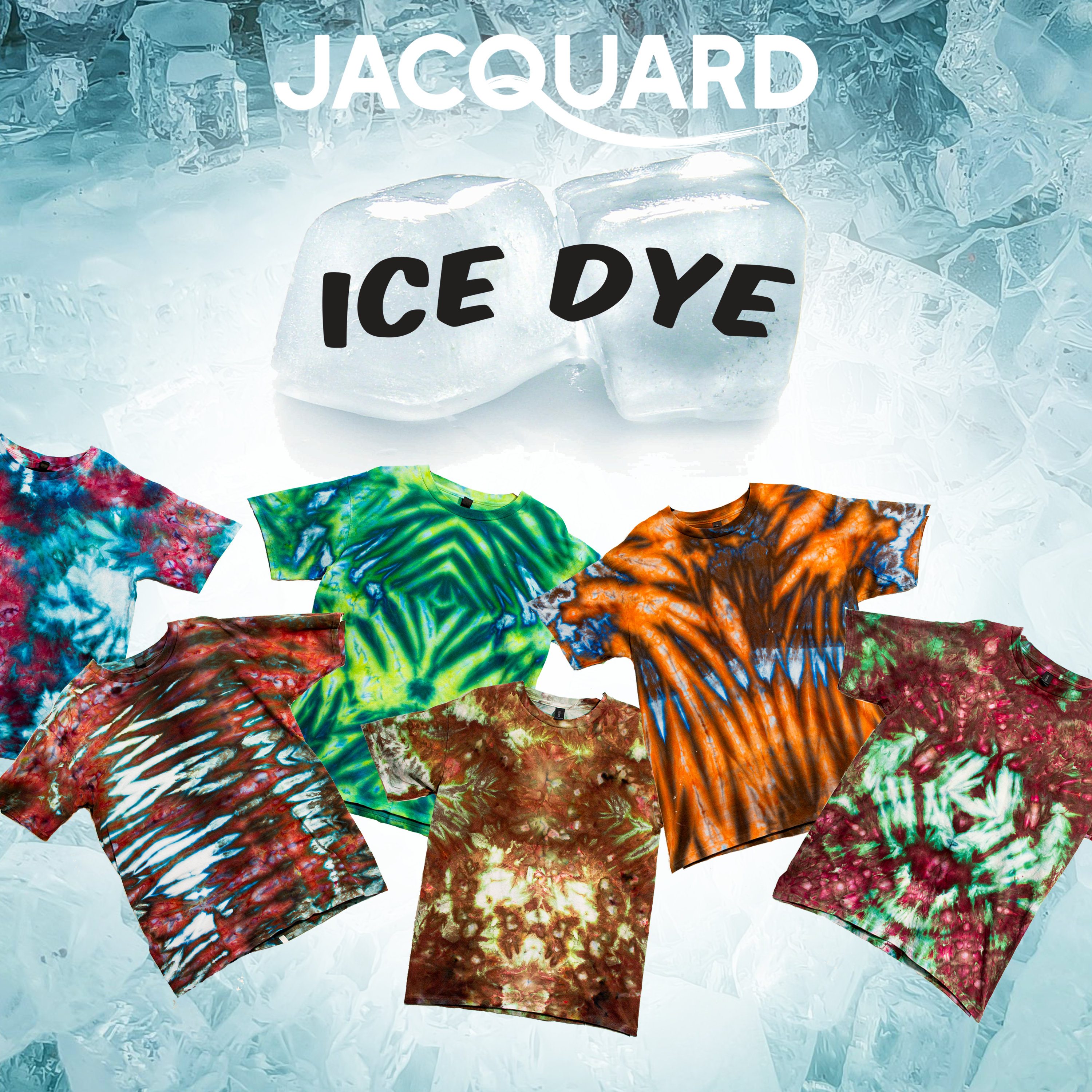 Ice Dye Set - 6 colors (8 oz)