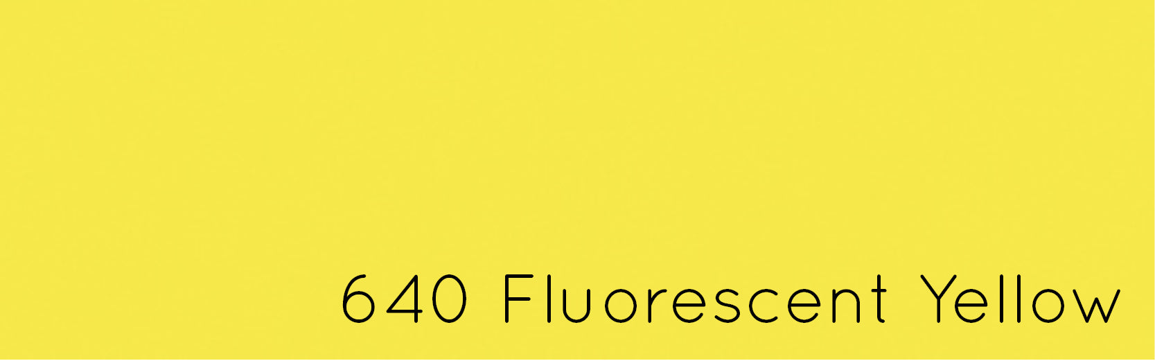 Florescent Yellow