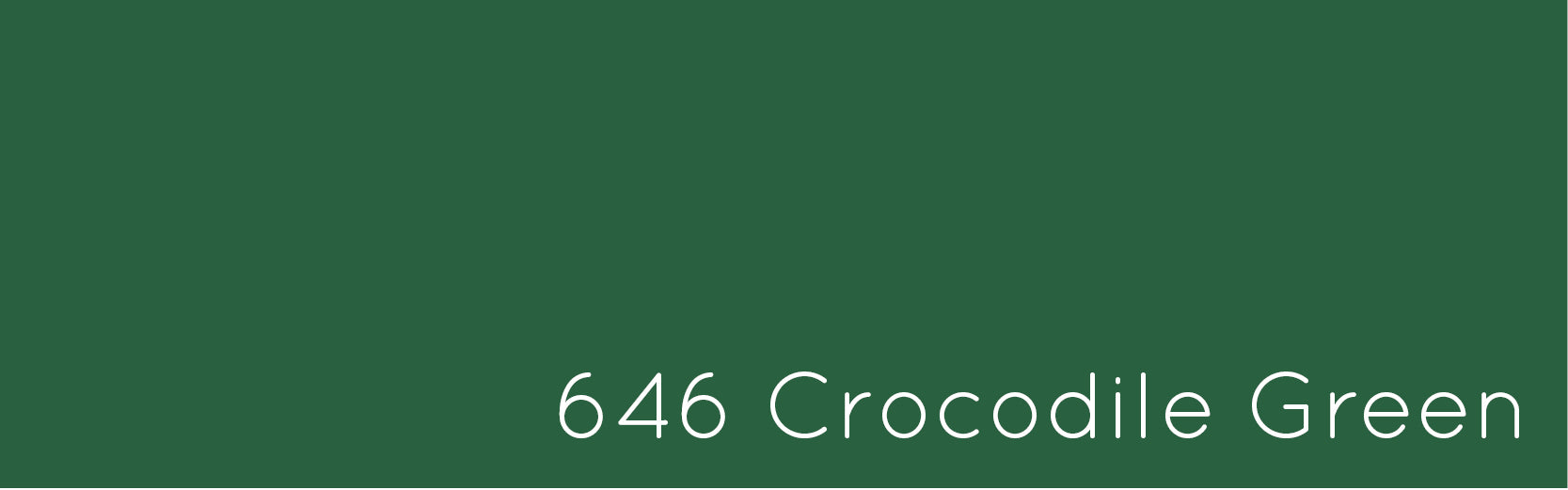JAC3646 Crocodile Green
