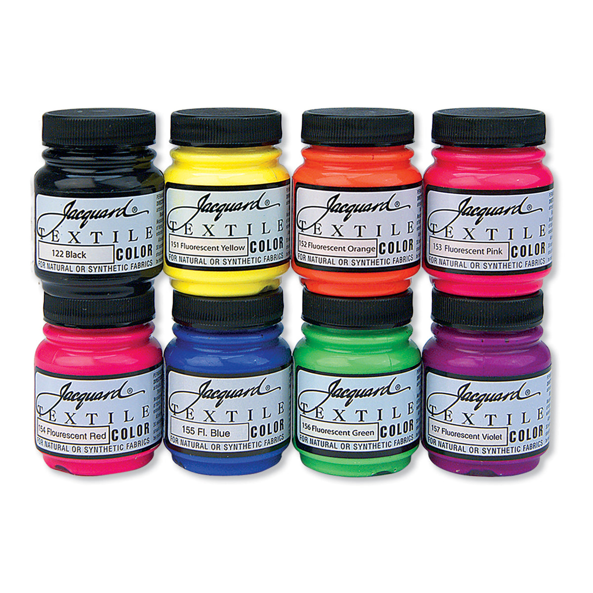 Florcent Color Textile Color Fluorescent 8-Color Set