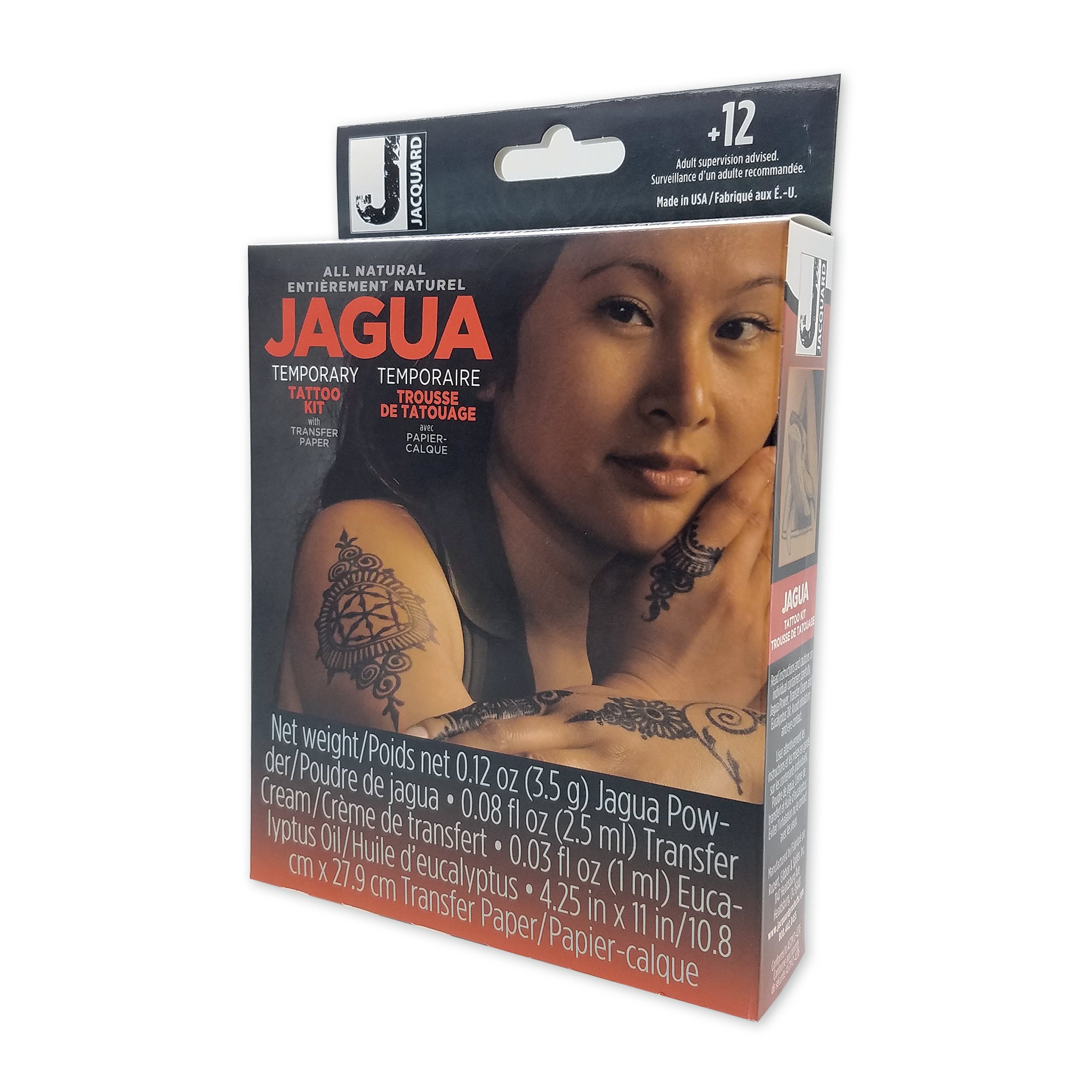 Jagua Temporary Tattoo Kit