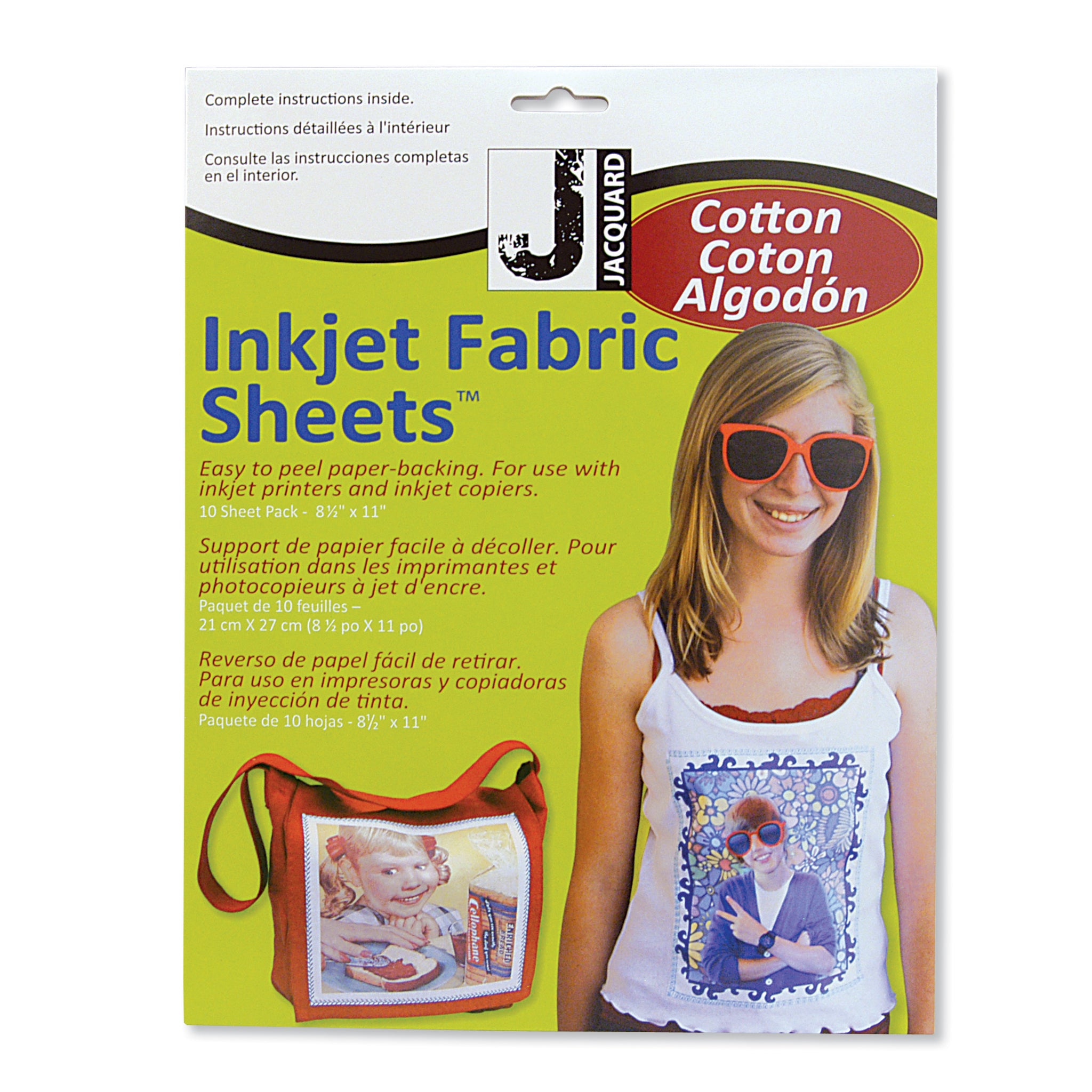 Cotton Inkjet Fabric Sheets
