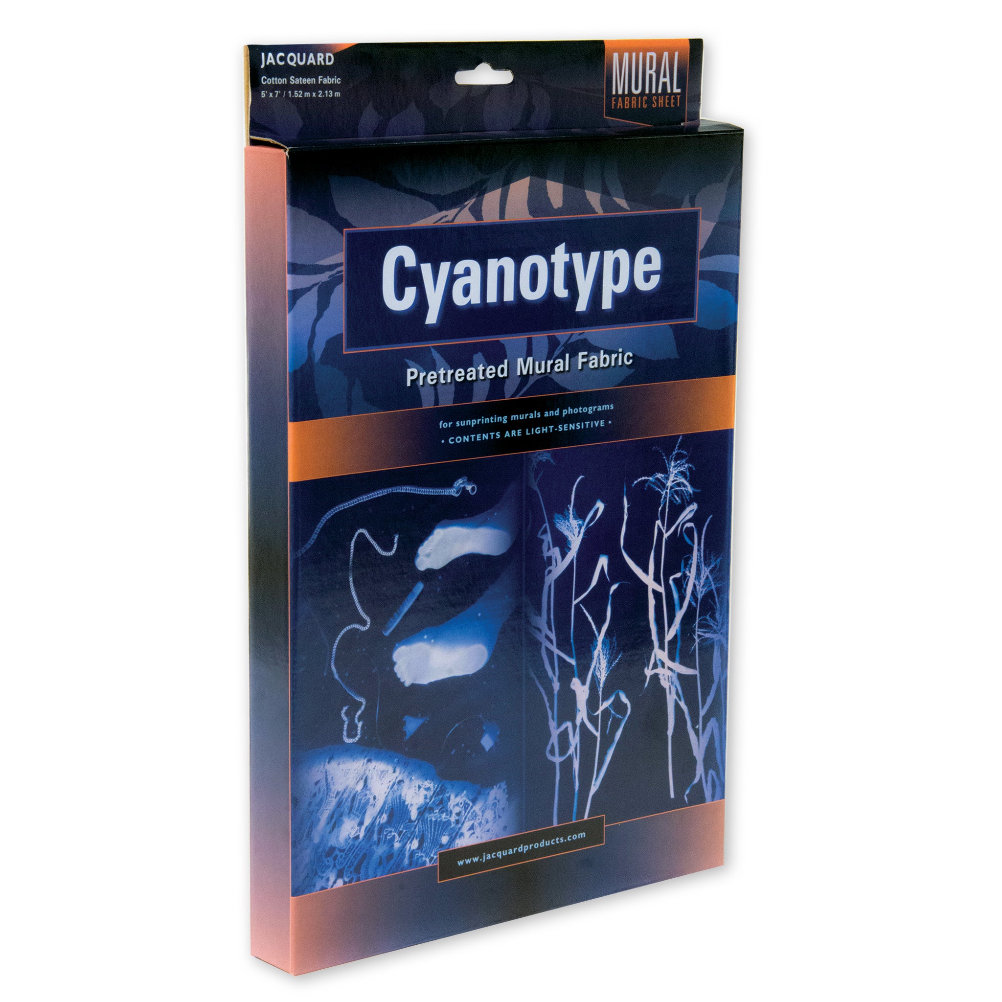 Cyanotype Mural Fabric
