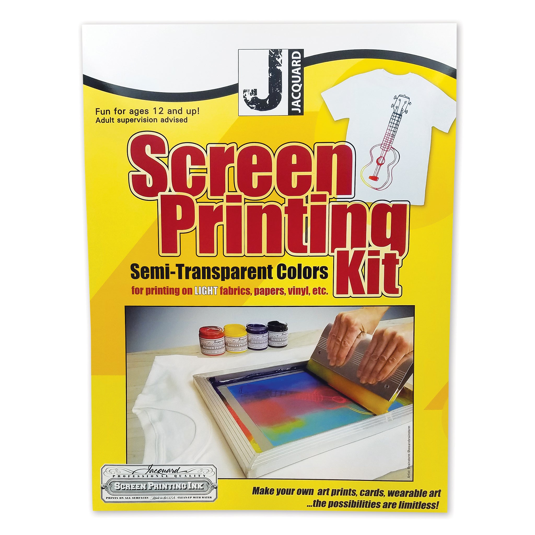 Screen Printing Kit - Semi Transparent colors
