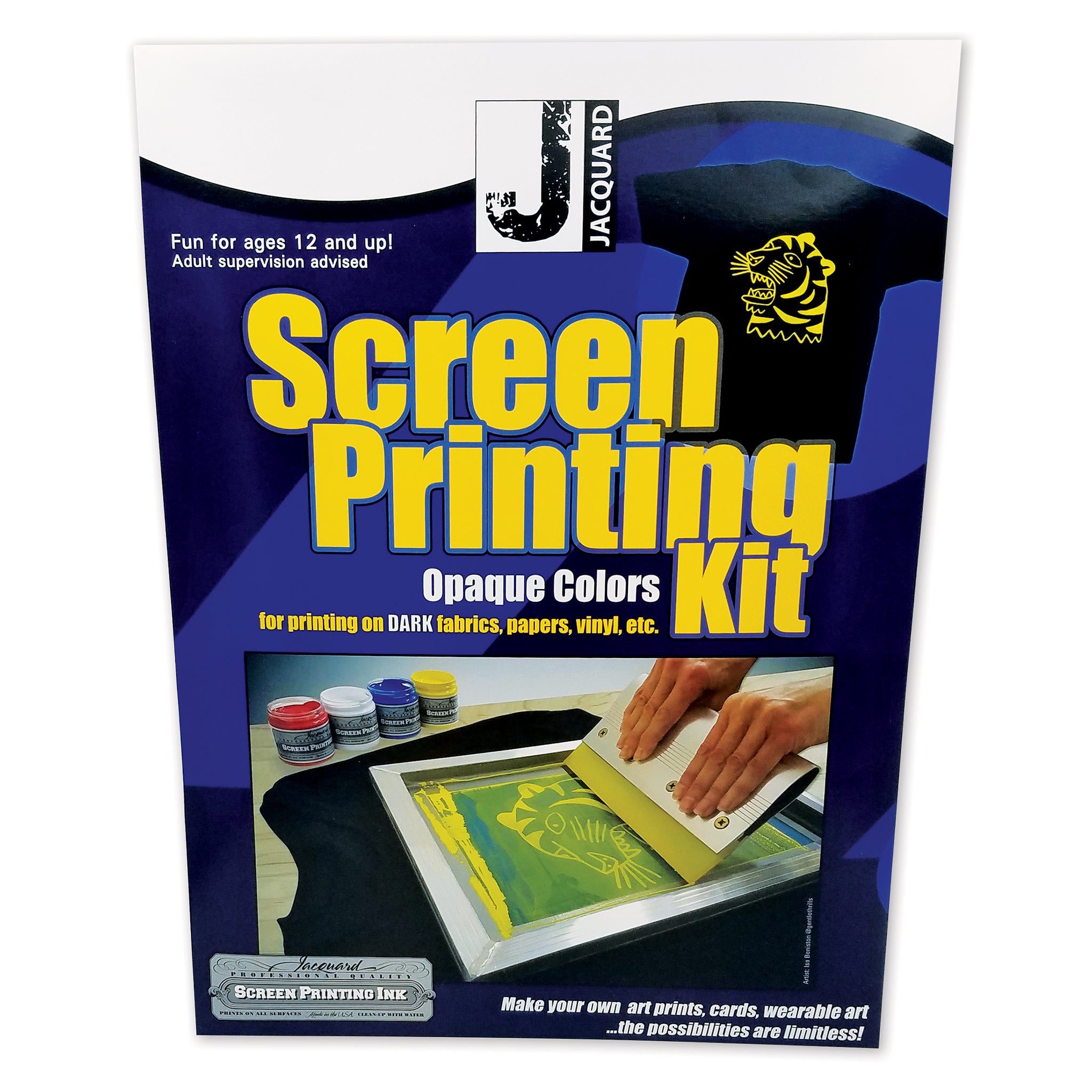 Screen Printing Kit - Opaque Colors
